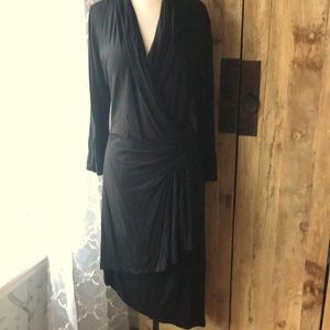 Karen Kane jersey wrap dress